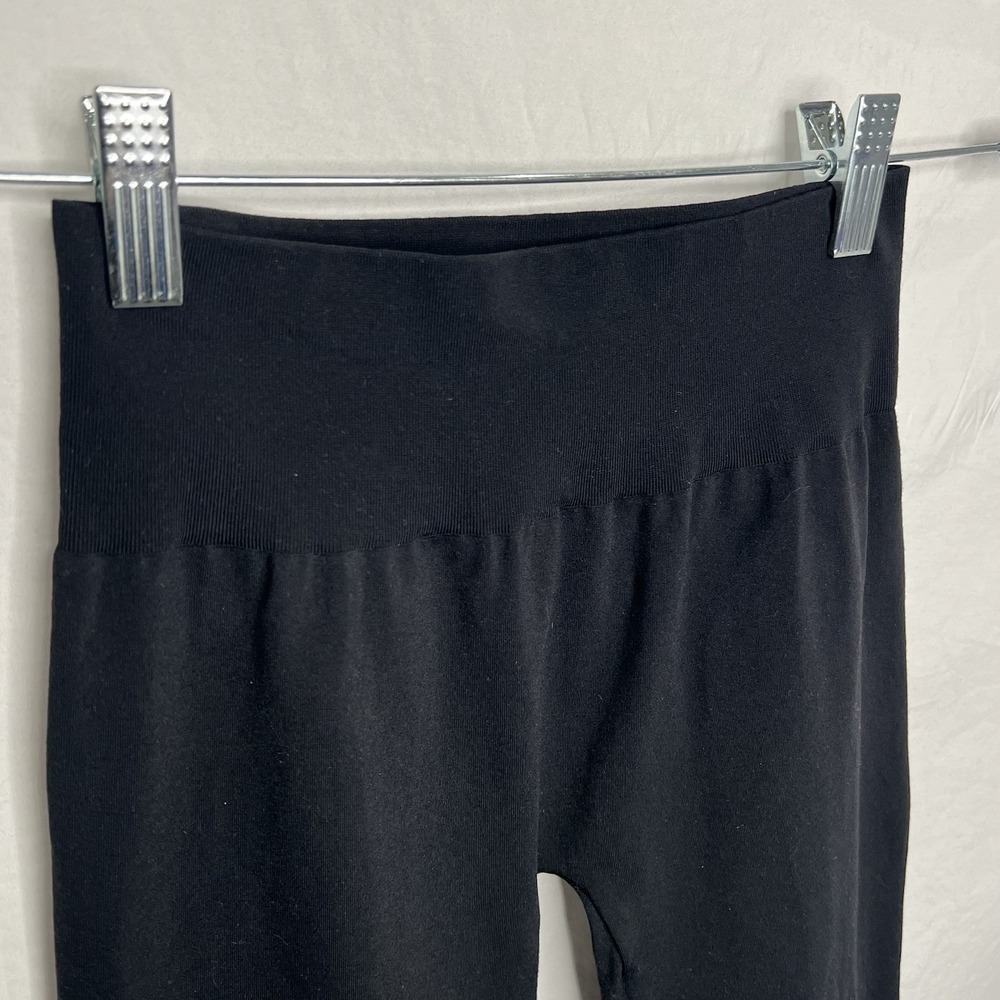 Wolford Performance Compression Leggings Black Stretch Size S EUC Workout Active - Picture 2 of 7